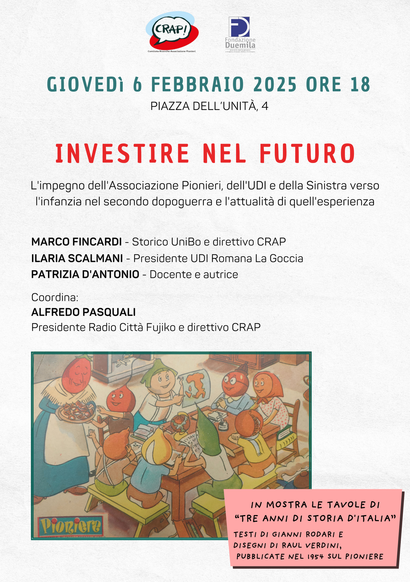 investire nel futuro pioniere 148 x 210 mm